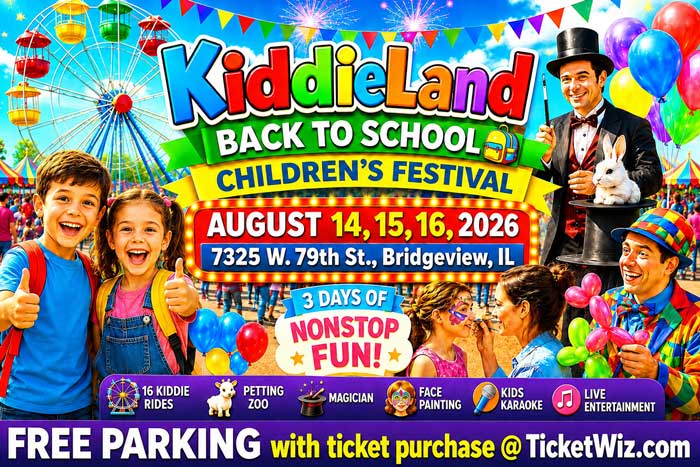 Kiddieland Back-To-School Children’s Festival
